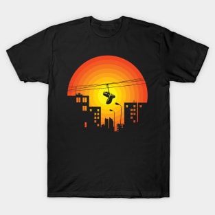 Sunset in the city. T-Shirt